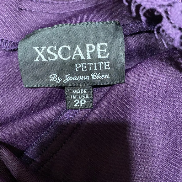 Xscape Petite Purple Gown - Picture 8 of 11